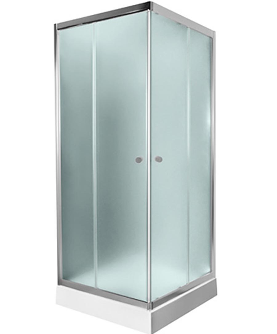 Kvadratni tus paravan sa plitkom kadom 80x80-HROM